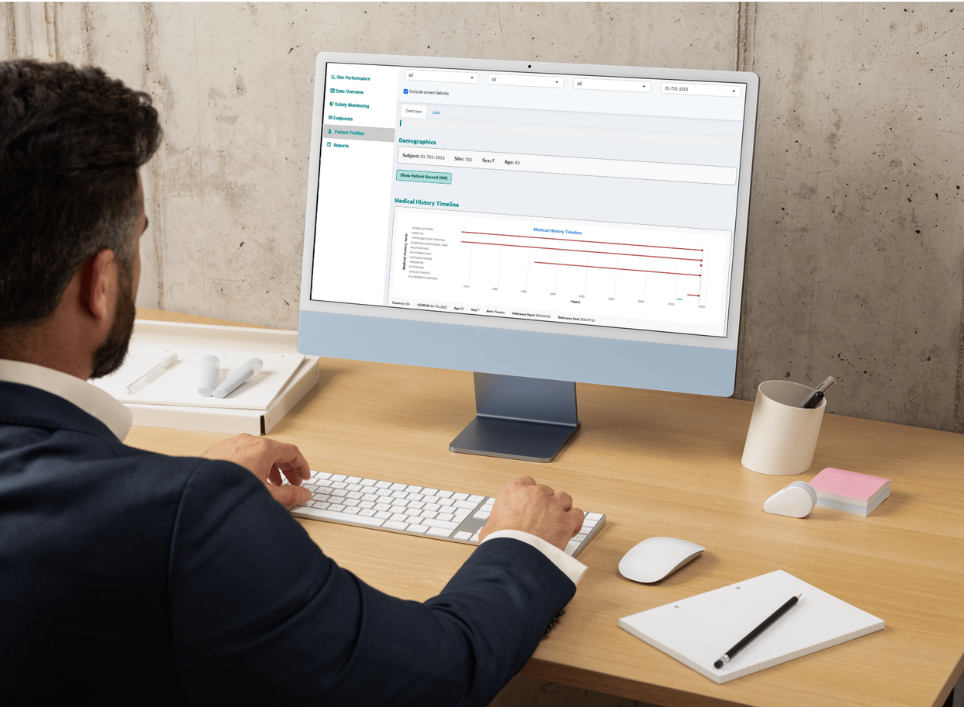 OctOver participant profile on a desktop screen